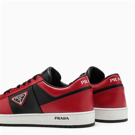 prada red trainers